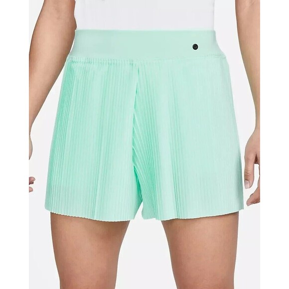 Nike Dri-FIT Ace Pleated Golf Shorts Mint Foam Size Medium - Picture 2 of 11